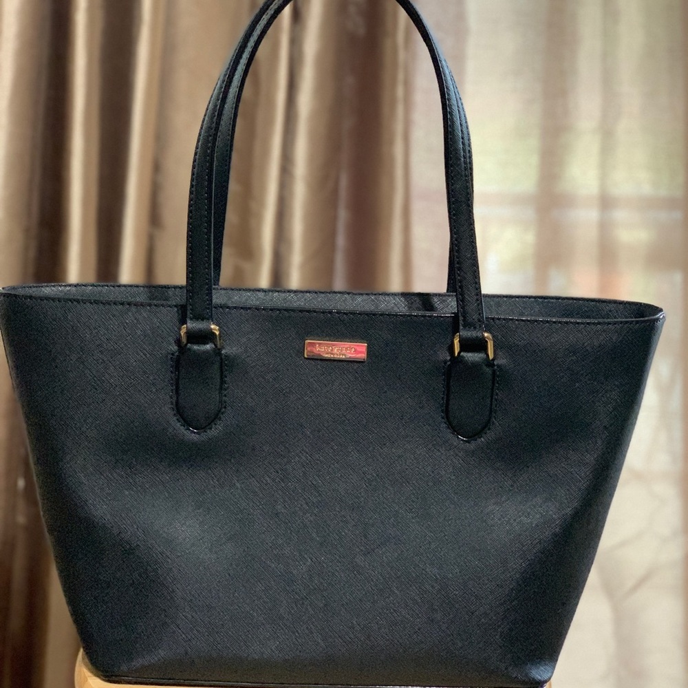 Kate spade black dally tote